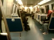 Секс в метро на людях