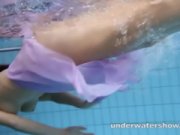 Мастурбация под водой